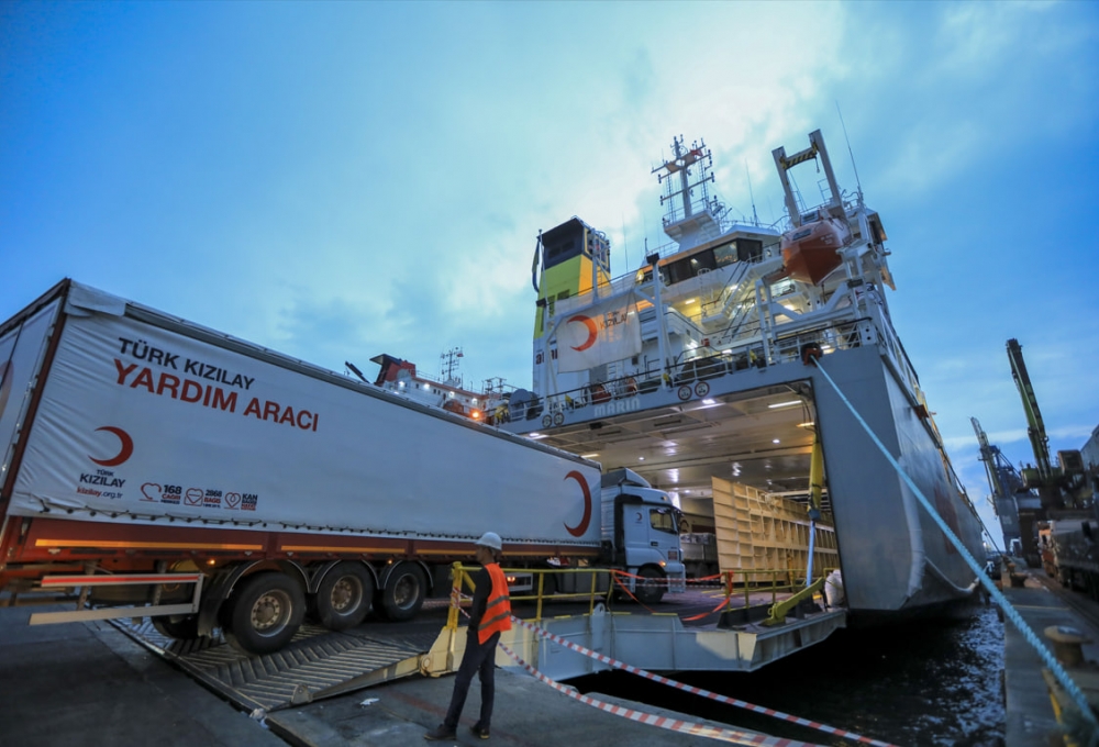 جهود تركيا في مجال المساعدات الإنسانية لغزة من 7أكتوبر حتى وقف إطلاق النار جهود تركيا في مجال المساعدات الإنسانية لغزة من 7أكتوبر حتى وقف إطلاق النار